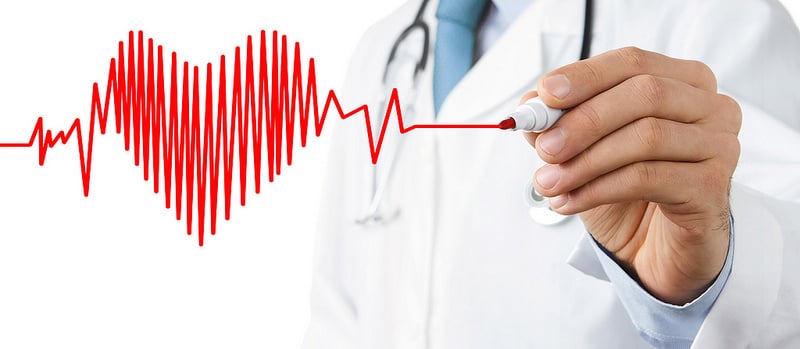 a doctor drew a heart 